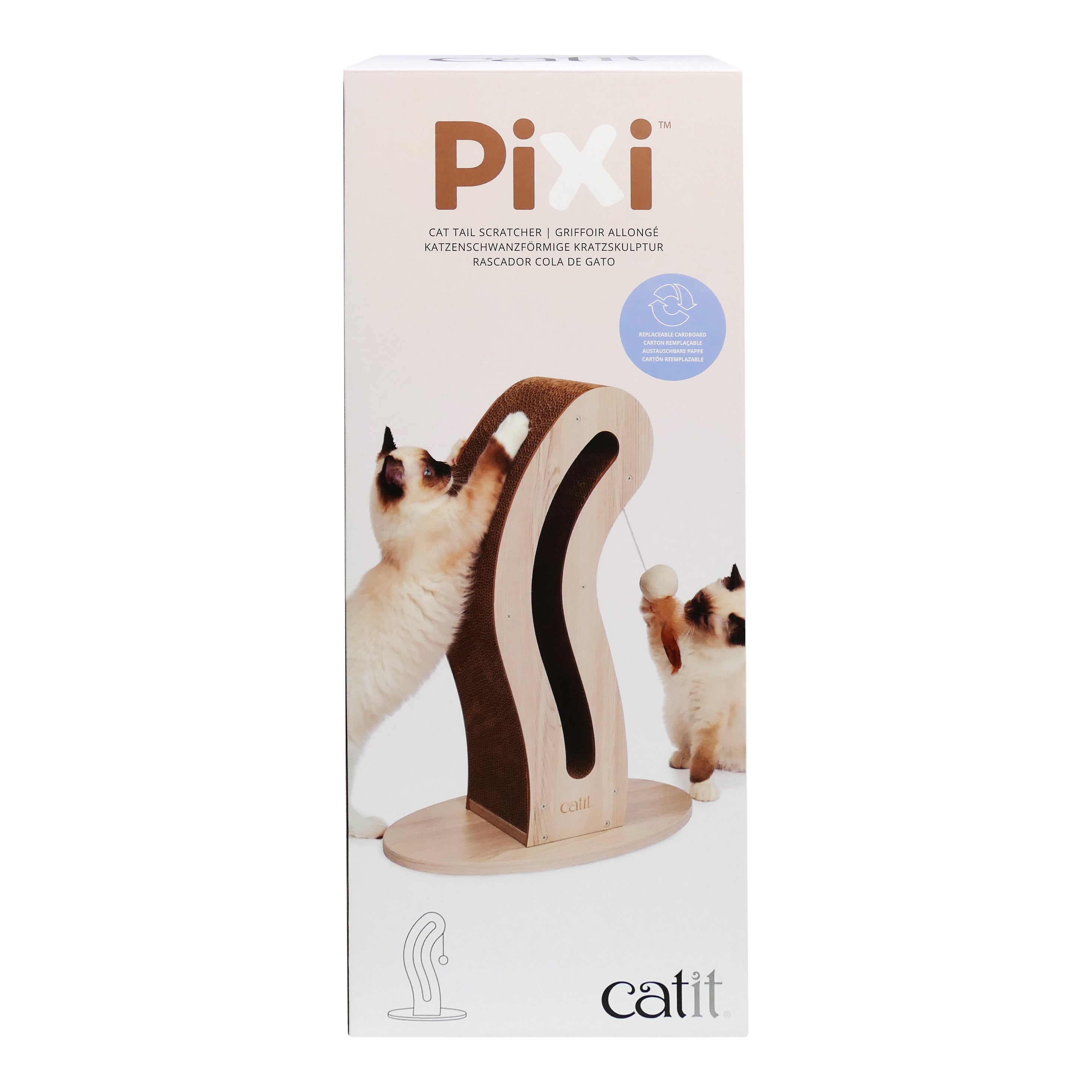Catit Pixi スクラッチャーCat Tail