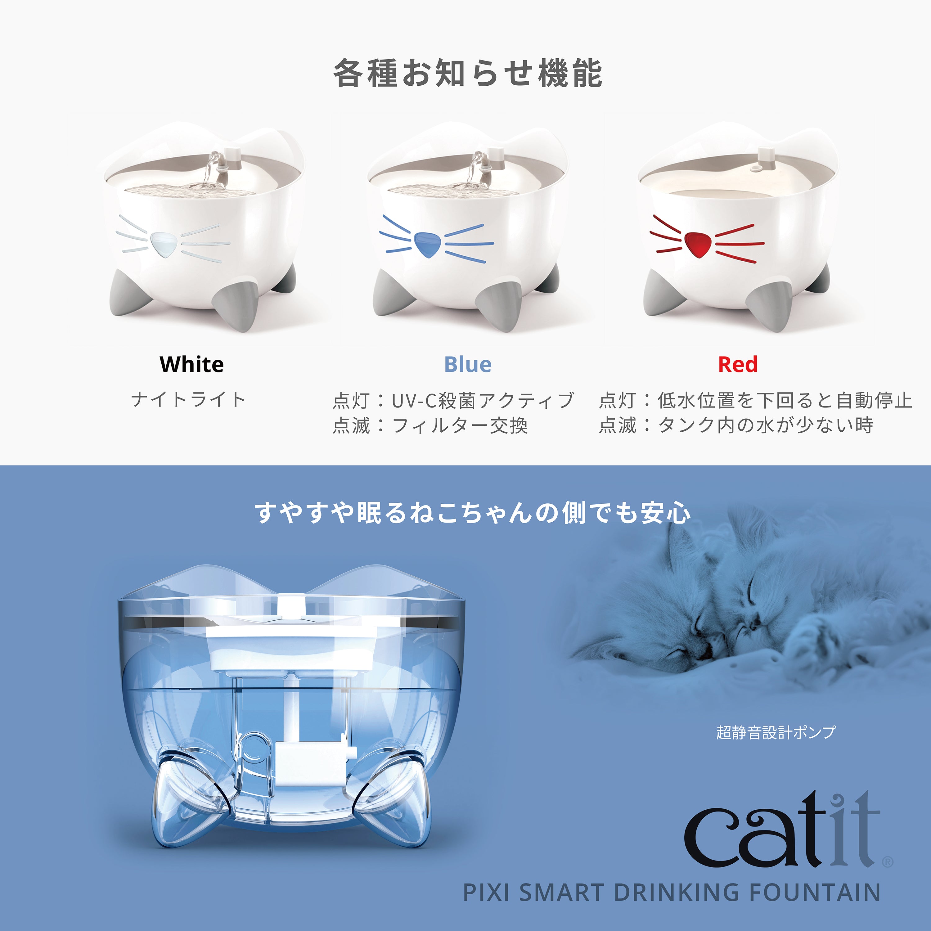 Catit Pixi スマート ファウンテン