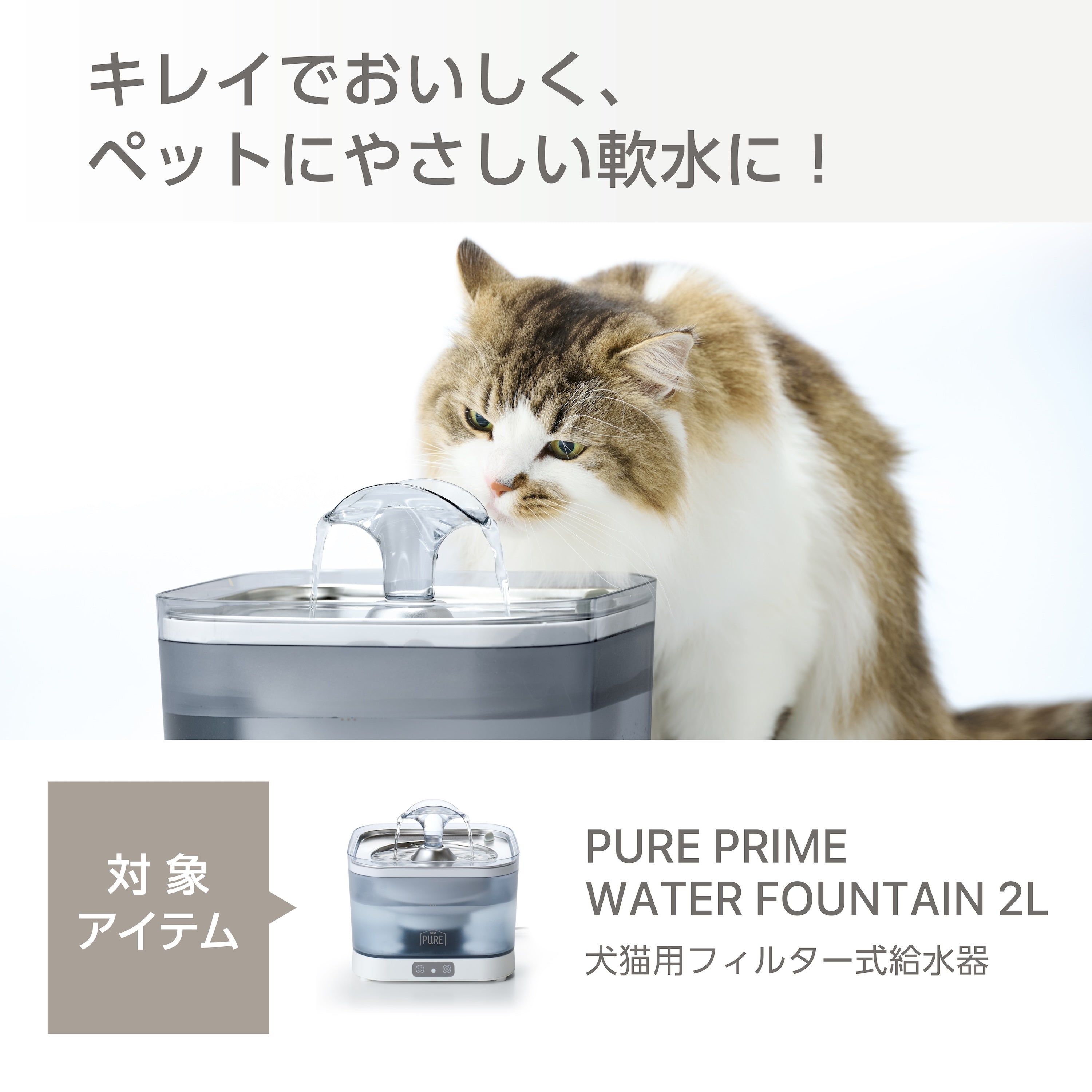 PURE WATER FOUNTAIN PRIME FILTER 5枚入