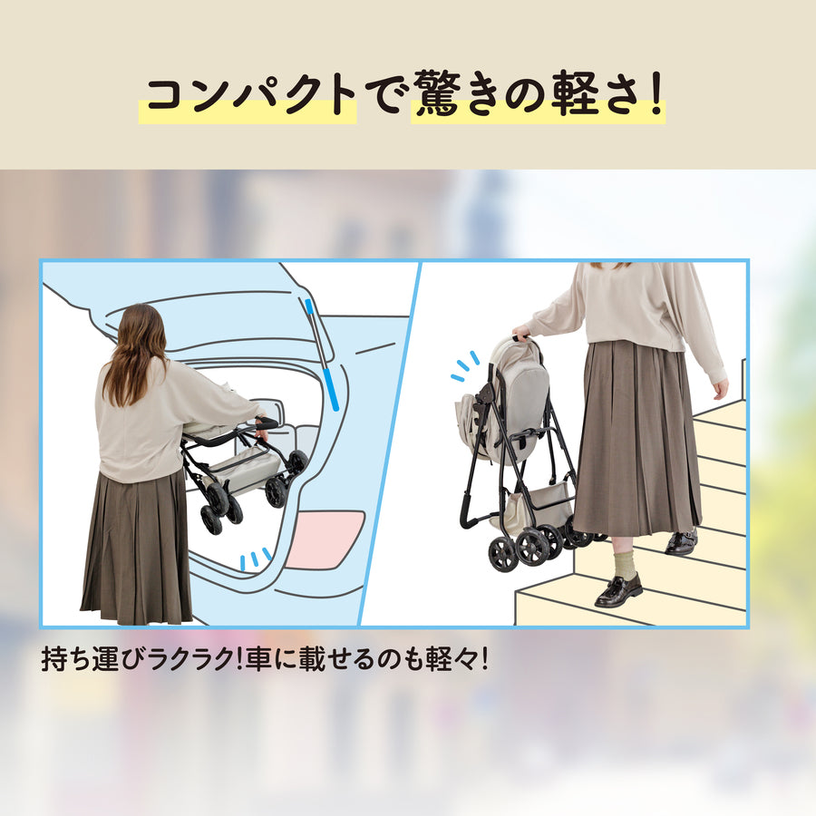 OSOTO Buggy GO エアロ ホワイトベージュ