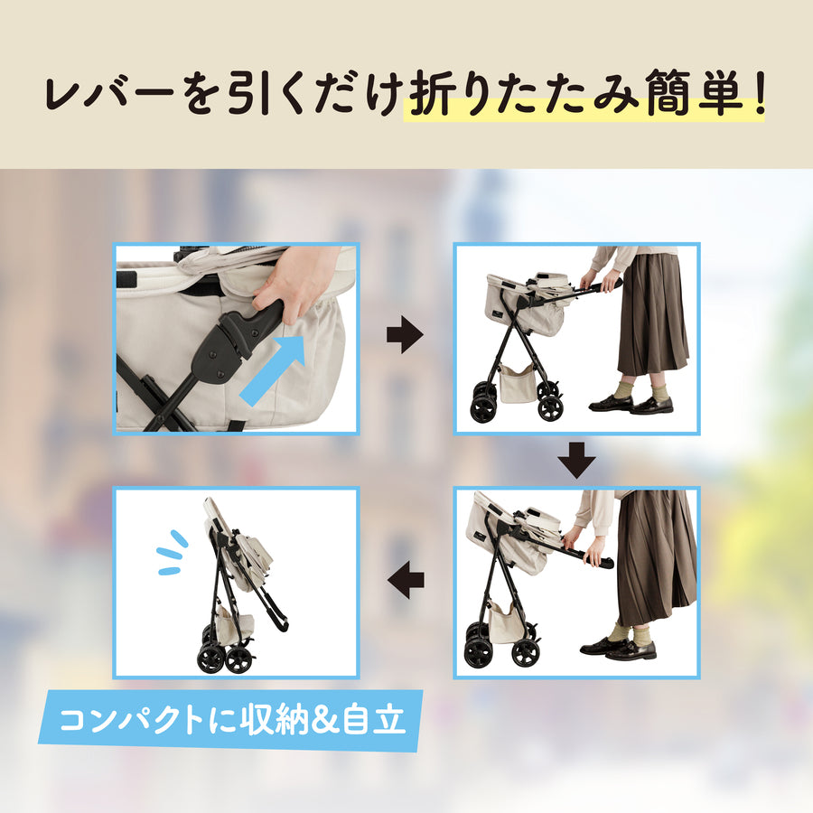 OSOTO Buggy GO エアロ ホワイトベージュ