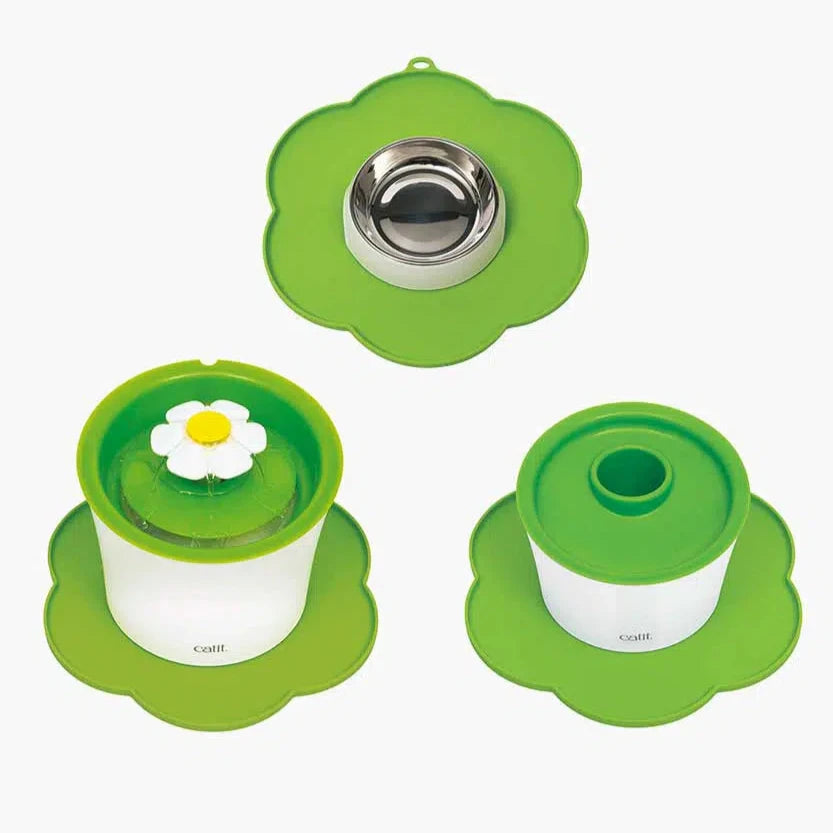 Catit Flower Placemat Green/Catit フラワーマット グリーン