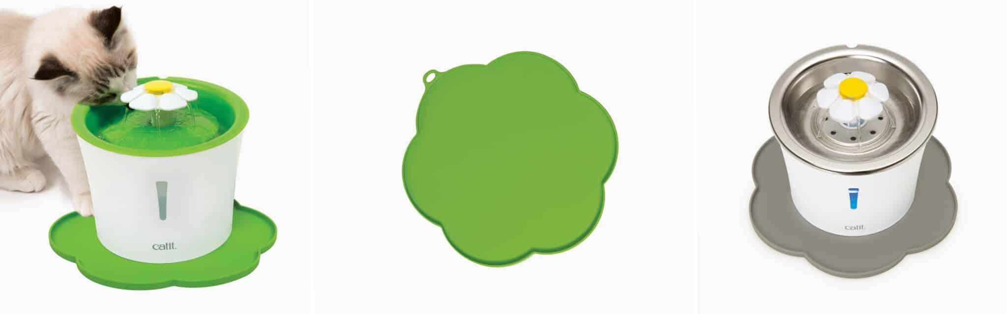 Catit Flower Placemat Green/Catit フラワーマット グリーン