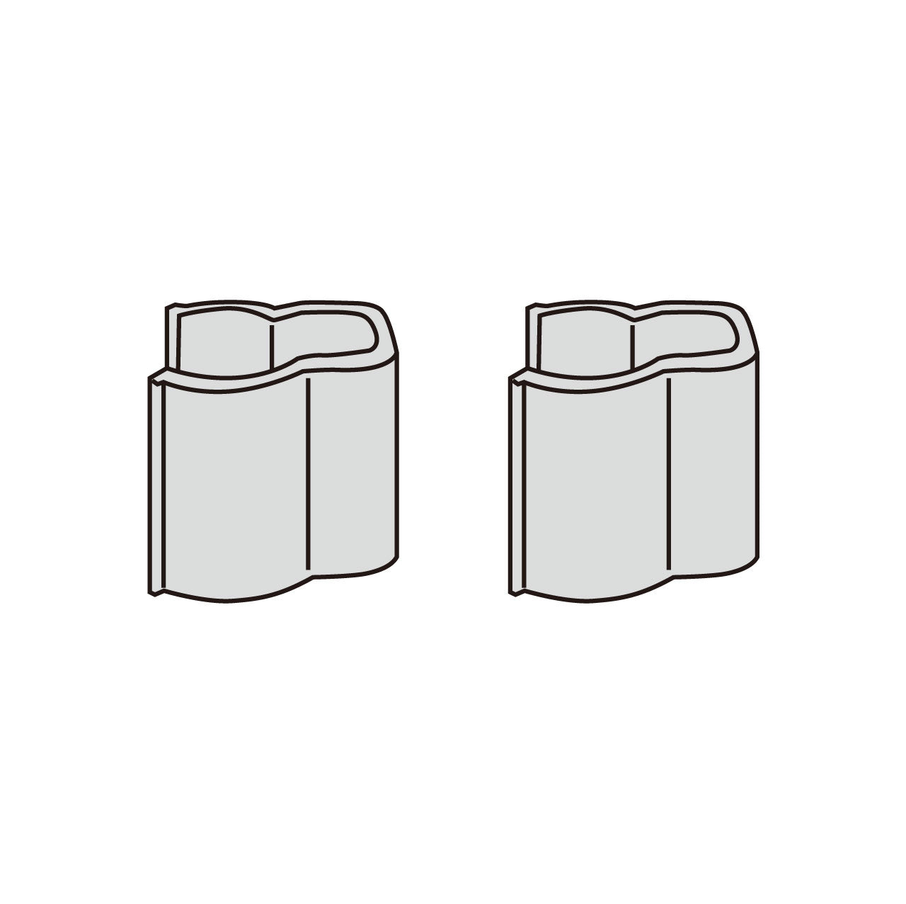 コードクリップ2個(ミニオートクリーナー)#73071