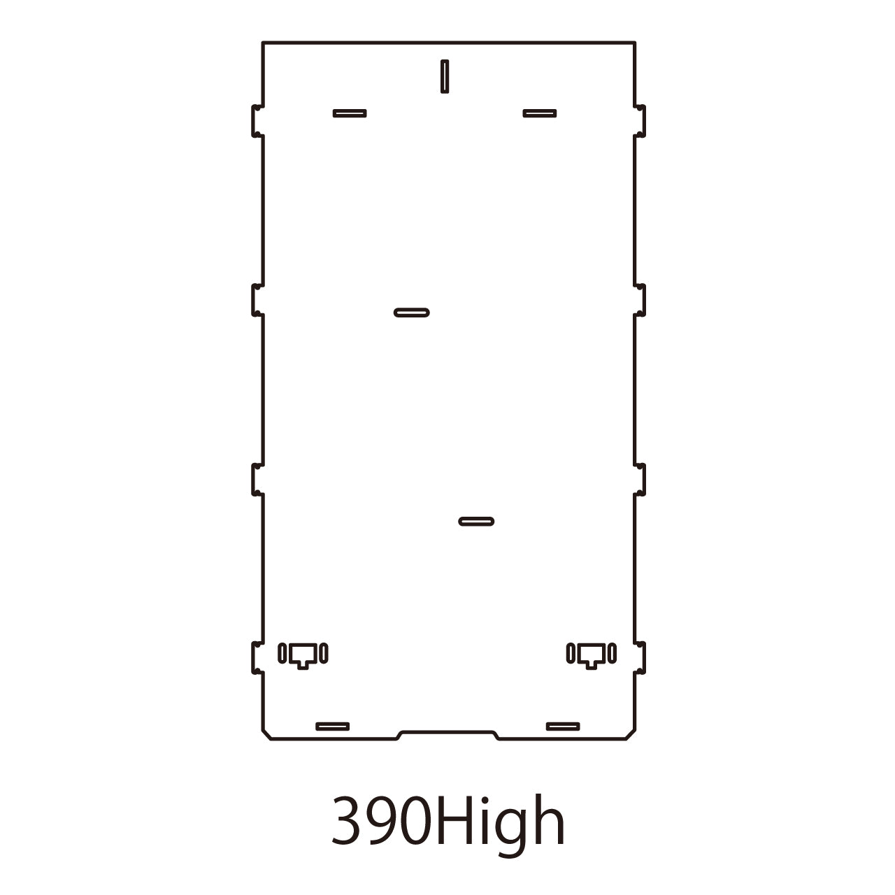 背面板(アクリルルーム390High)#73113｜G-PET Online(ジェックス公式  