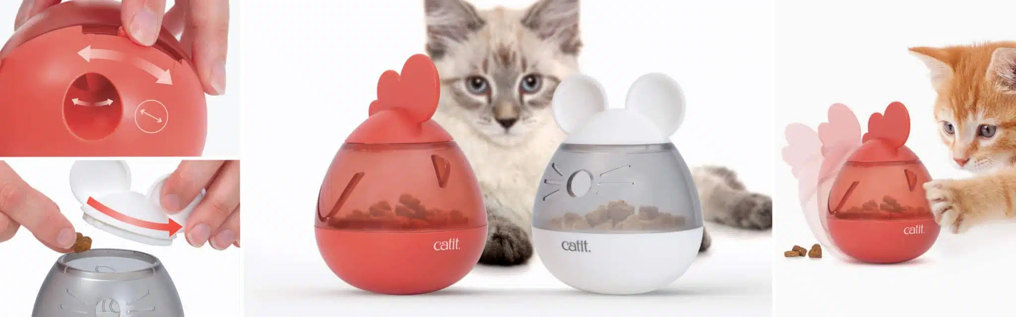 Catit PIXI Treat Dispensers Rooster/Catit PIXI ディスペンサーオンドリ