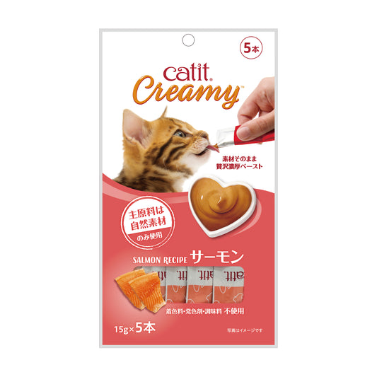 Catit Creamy サーモン 5本入