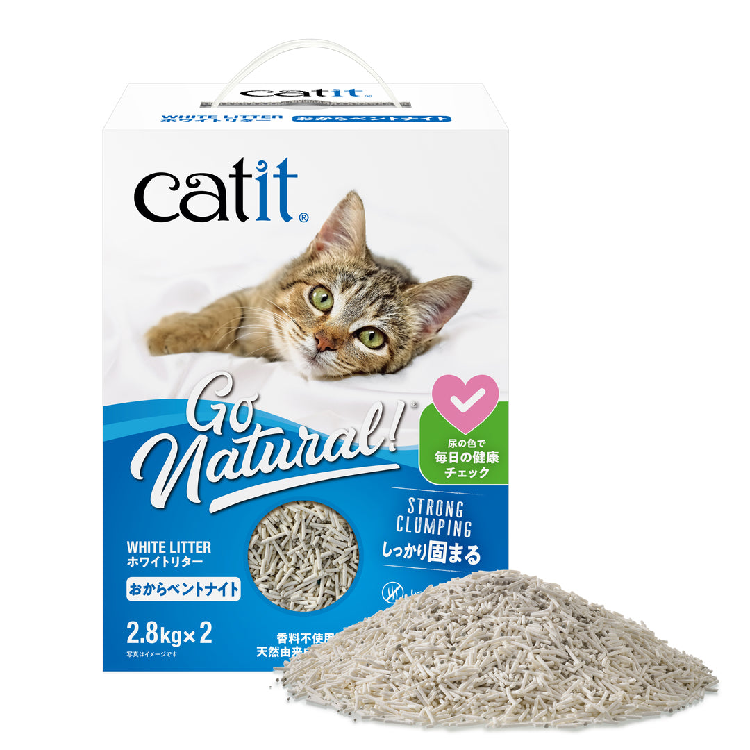 Catit ホワイトリター おからベントナイト 5.6㎏