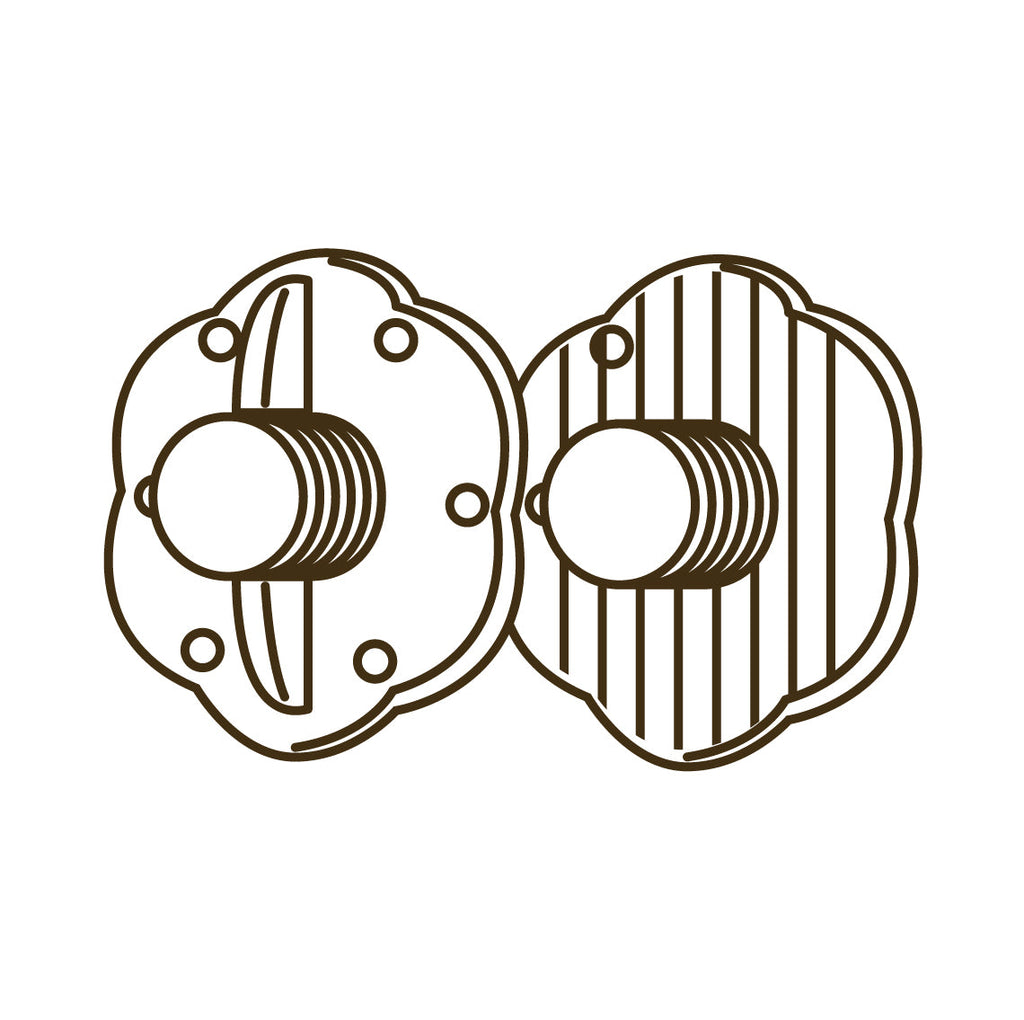 ホルダー&ネジセット(グラスハーモニー・フラットアクアボトルホワイト  