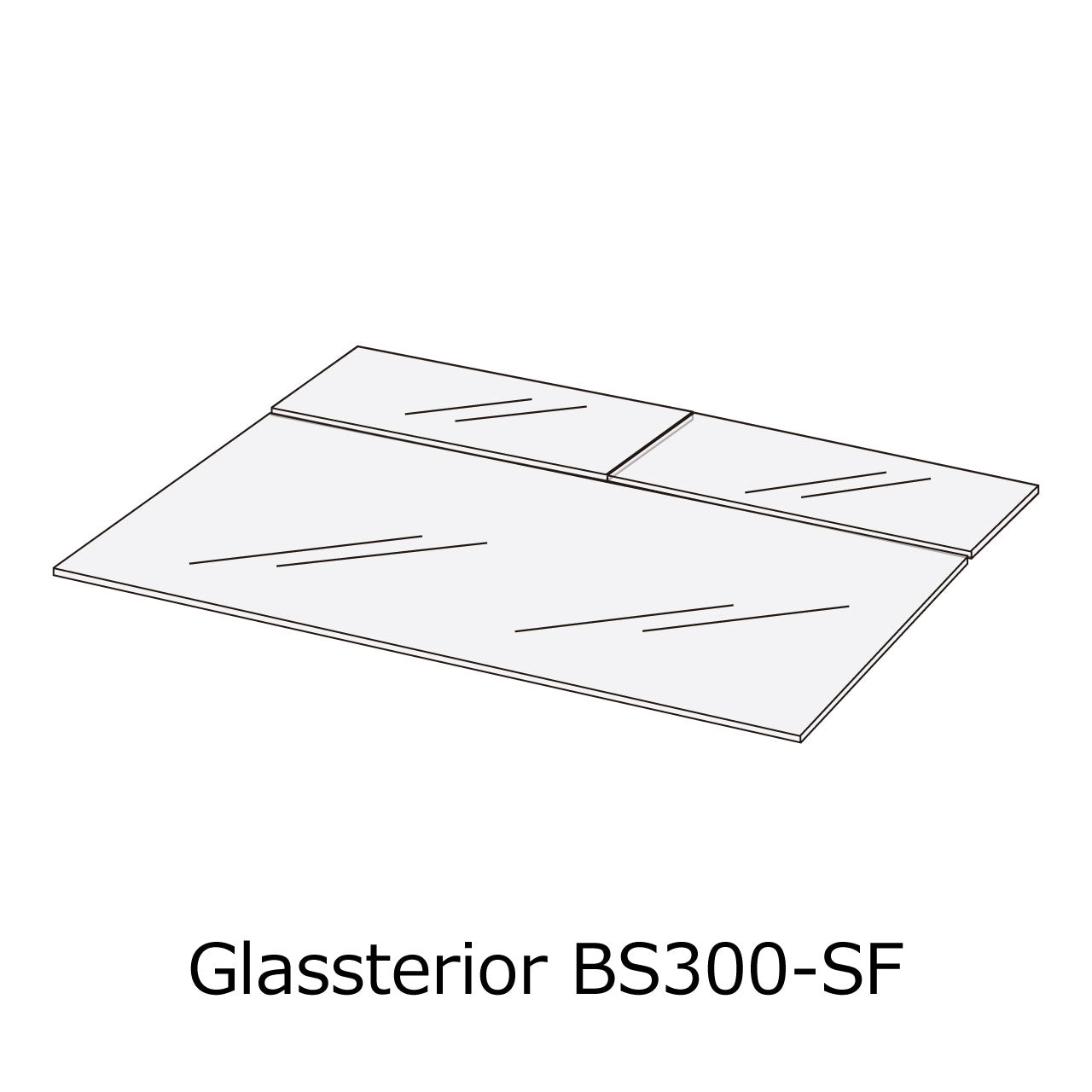 ガラスフタセット(Ga GlassteriorBS300-SF)#70990