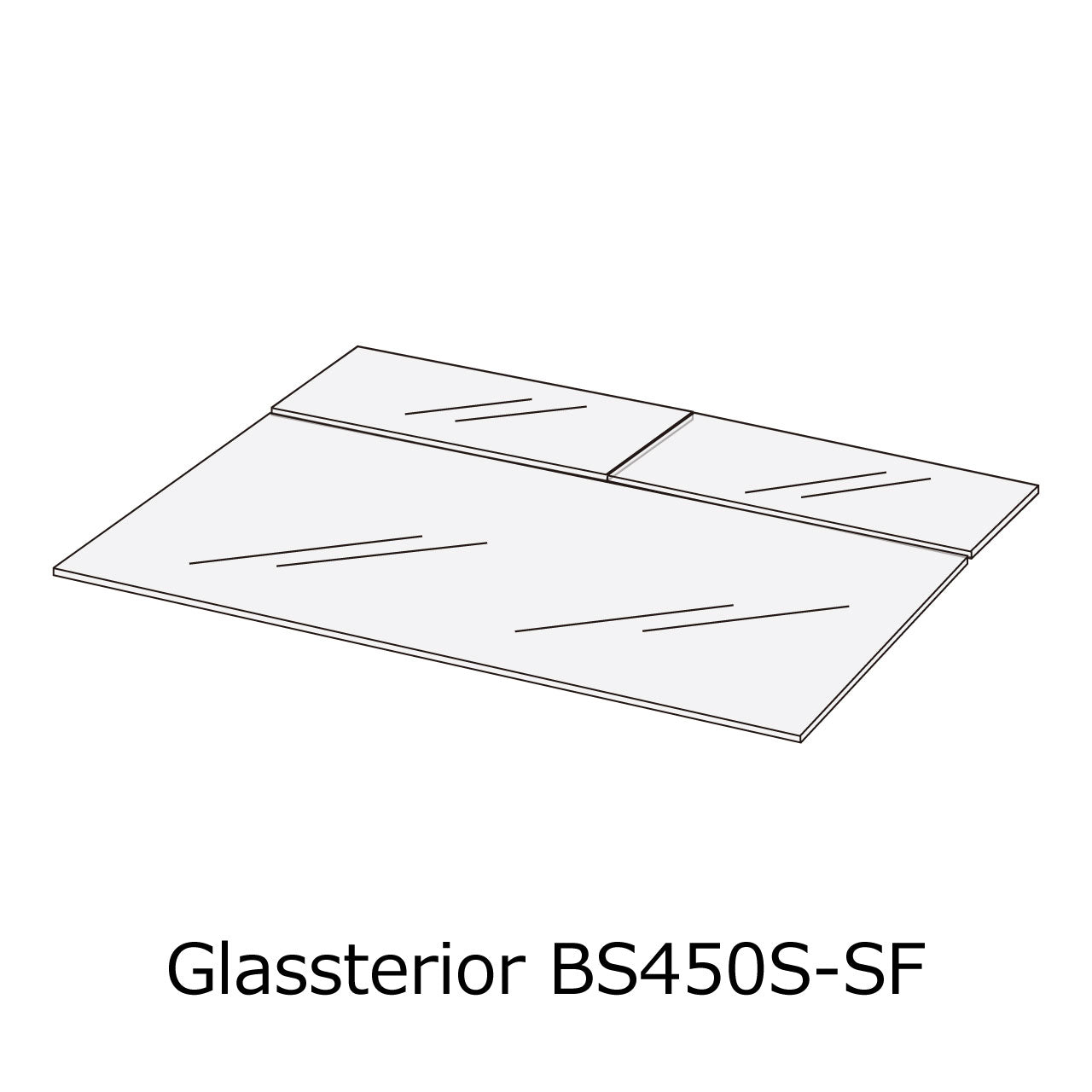 ガラスフタセット(Ga GlassteriorBS450S-SF)#70991