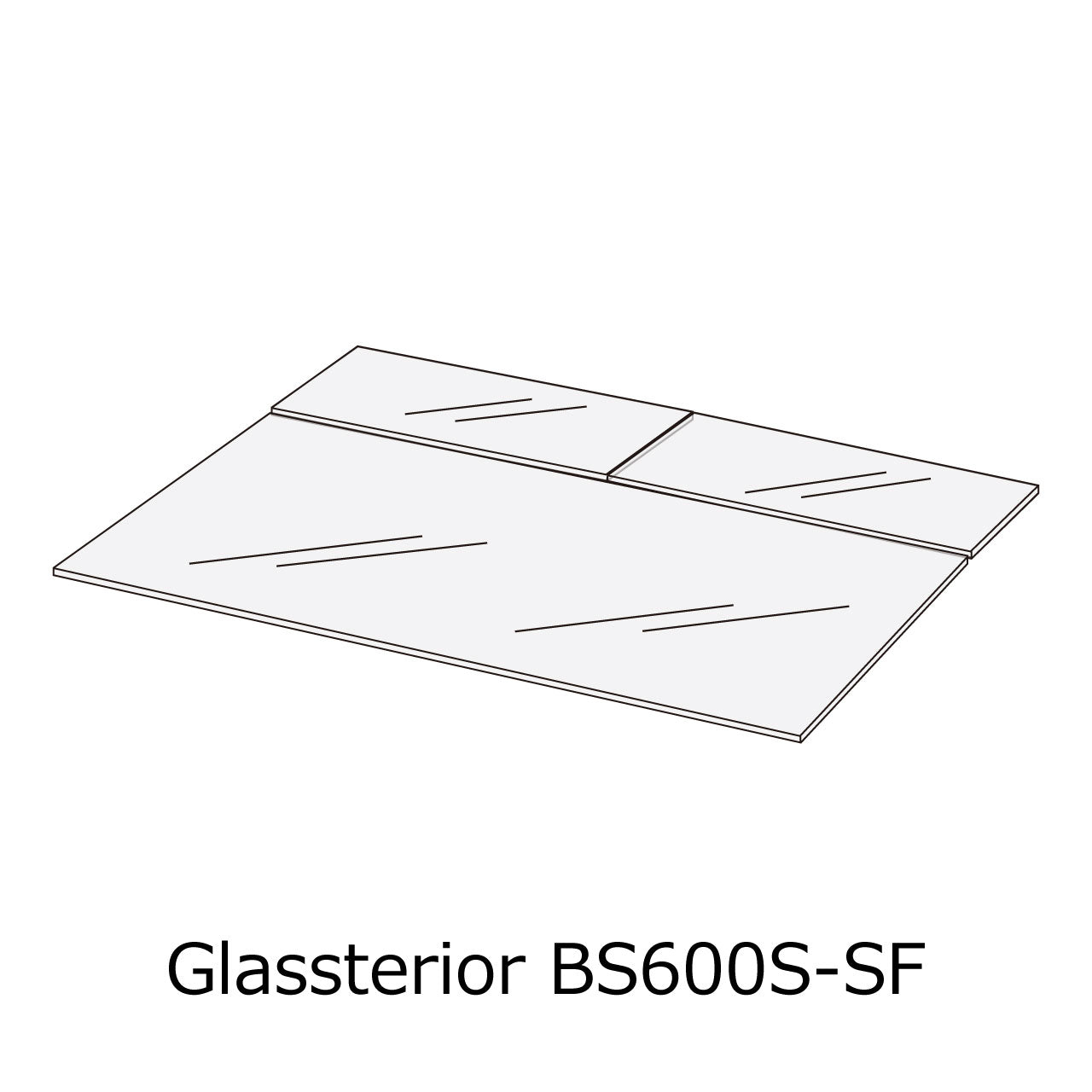 ガラスフタセット(Ga GlassteriorBS600S-SF)#70992