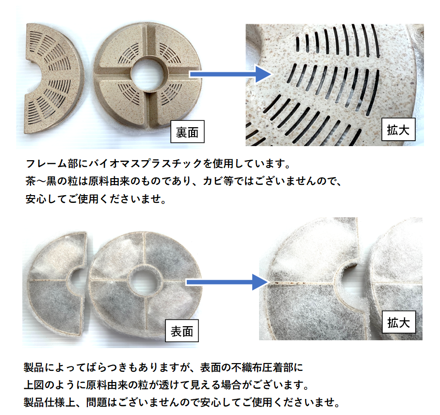 ピュアクリスタル 軟水化フィルター半円タイプ 猫用 6個セット エコパック#61974