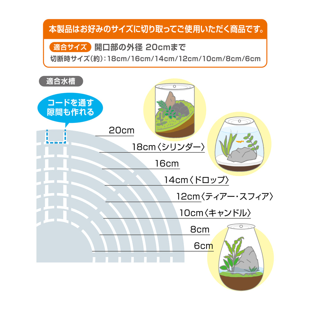 飛び出し・蒸発防止フタ *